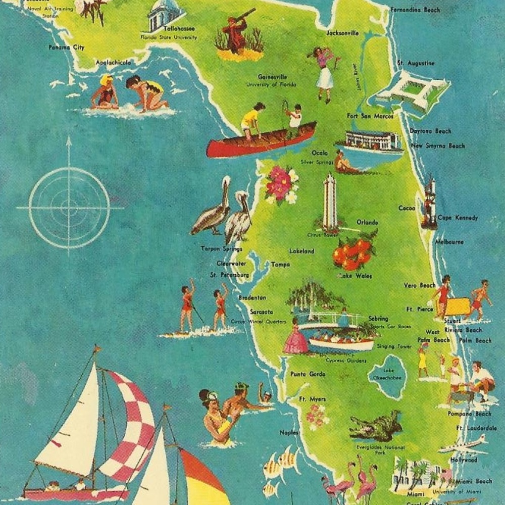 Visit FLORIDA this year! It's warm and beautiful!!